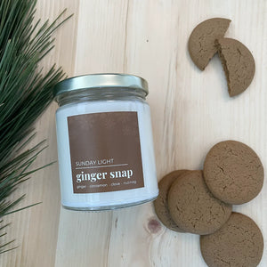 Ginger Snap Soy Candle by Sunday Light Candle Co.