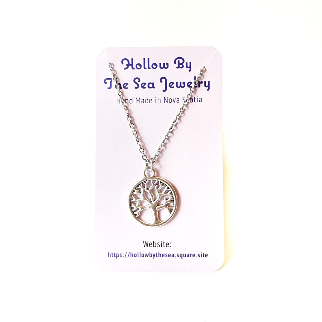 Tree of Life Pendant Necklace by Hollow by the Sea Jewerly