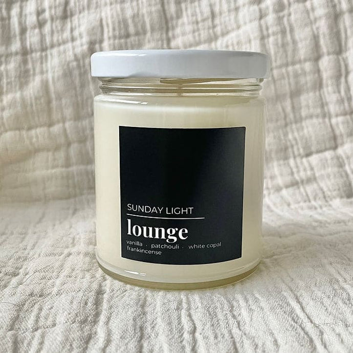 Lounge Soy Candle by Sunday Light Candle Co.