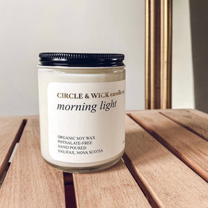Morning Light 9 oz Candle by Circle & Wick