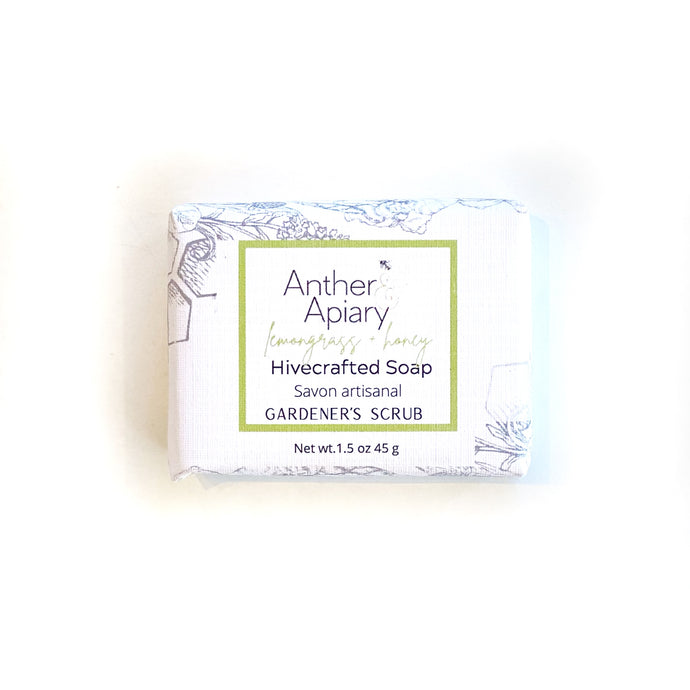 Lemongrass & Honey Limited Edition Mini Gardener’s Scrub Soap