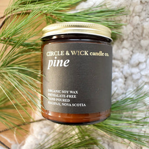 Pine 9 oz Candle by Circle & Wick
