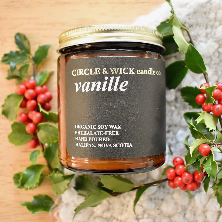 Vanilla 9 oz Candle by Circle & Wick