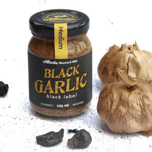 Black Garlic Mustard by Atlantic Mustard Mill