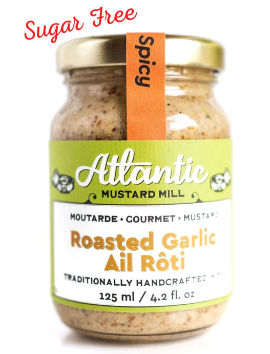 Roasted Garlic Mustard by Atlantic Mustard Mill
