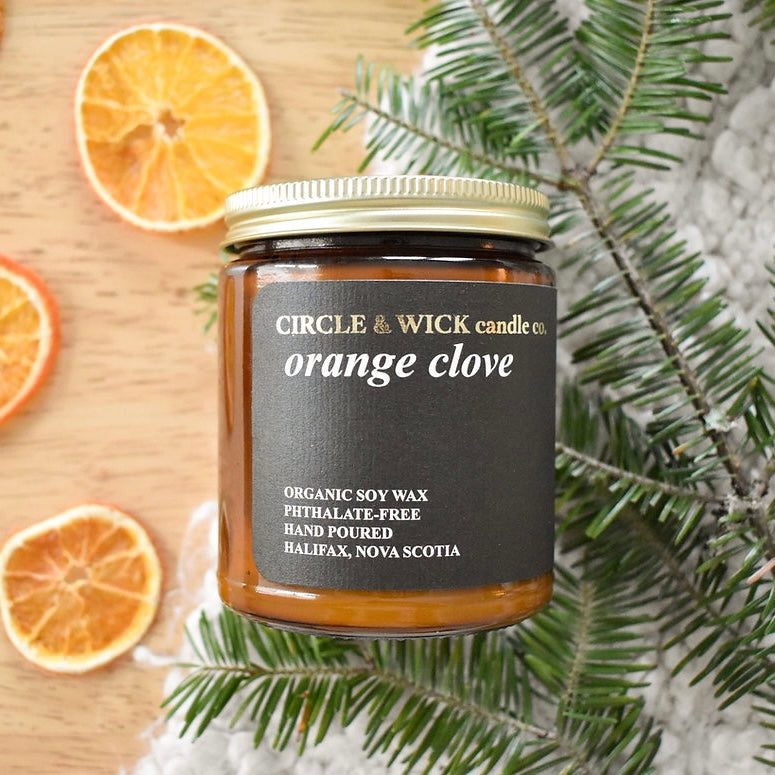 Orange Clove 9 oz Candle by Circle & Wick