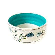 Mid-Modern Small Floral Bowl by Rachel de Condé Ceramics